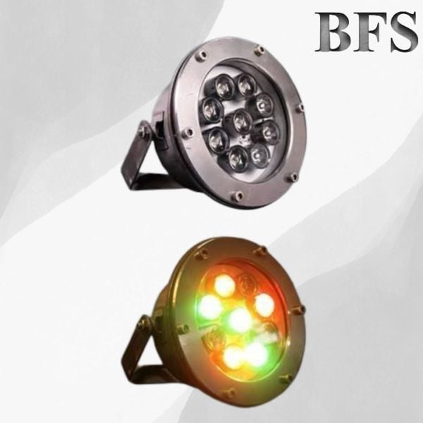 9 W 12 V Power Led Su Altı RGB Aydınlatma