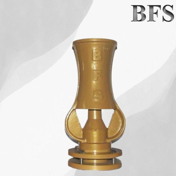 70T Kaskat Su Köpüğü Nozulu - Aluminyum Döküm (Sarı Toz Boyalı)