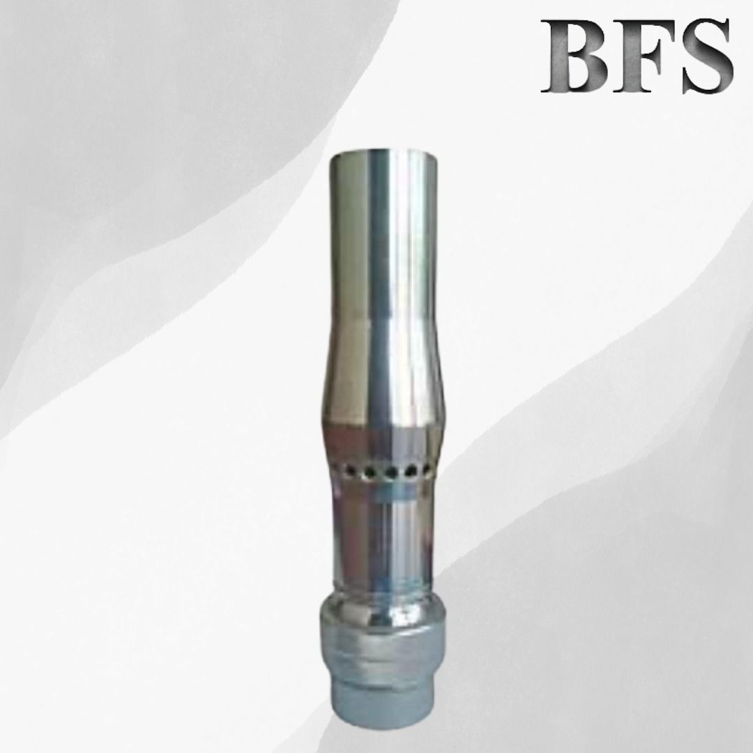 30/10E Şampanya Köpük Nozulu - Paslanmaz Gövdeli / Pirinç Girişli